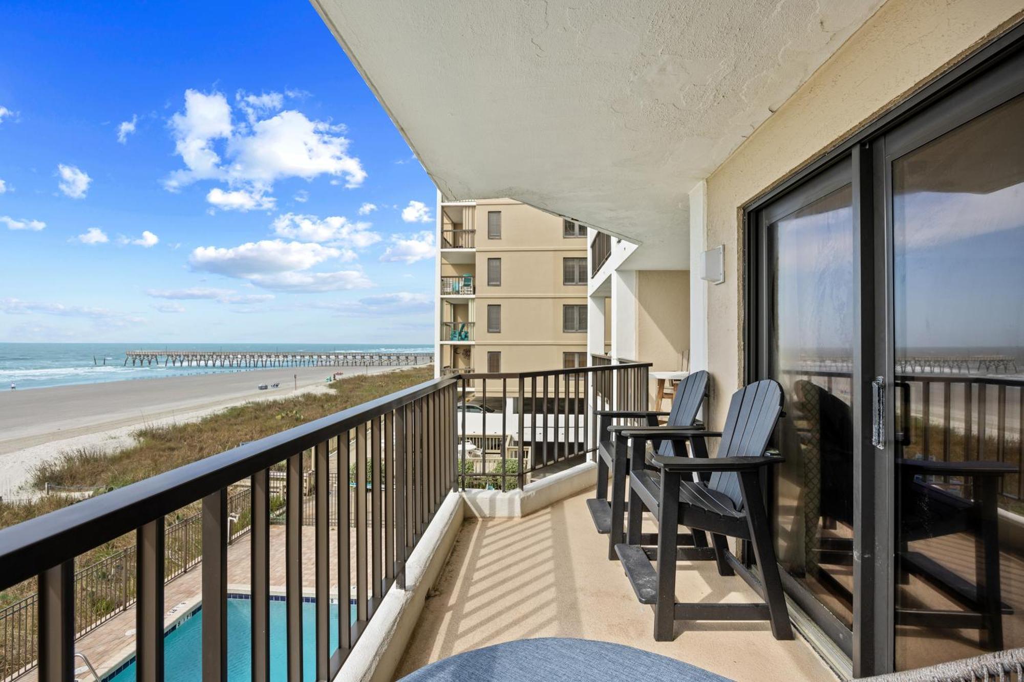 Direct Ocean Front 3Br 3Ba Beach Front Myrtle Beach Kültér fotó
